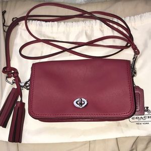 Red Coach Purse